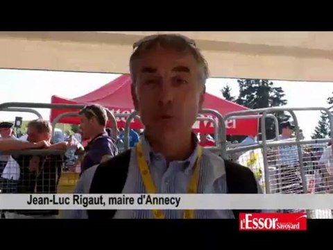 [VIDEO] Jean-Luc Rigaut se félicite du succès de la 20e étape du Tour de France entre Annecy et le Semnoz