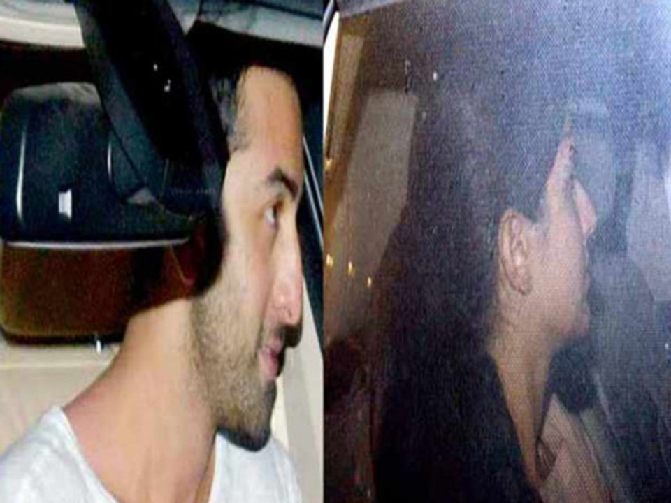 Ranbir Kapoor And Katrina Kaif Caught Together Watching Lootera