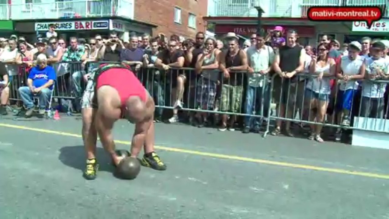 Hugo Girard, l’homme le plus fort du monde !