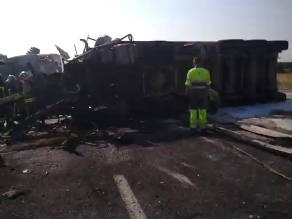 Accident de poids-lourds près de Toul : 2 morts