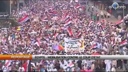 Egypte : Mobilisation contre le coup d’état