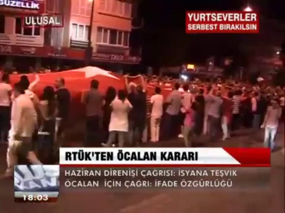 RTÜK'TEN ÖCALAN KARARI