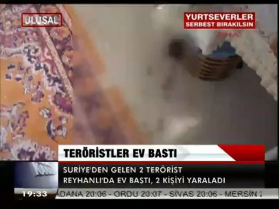 TERÖRİSTLER EV BASTI