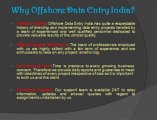 outsourcing offshore data entry