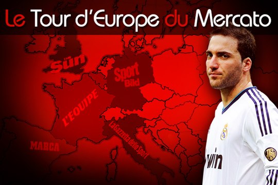 Higuain vers Naples, Fabregas intransférable... Le Tour d'Europe du mercato !