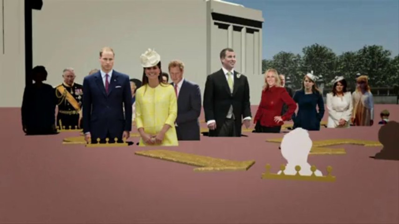 Who is Who bei den Royals (Videografik)