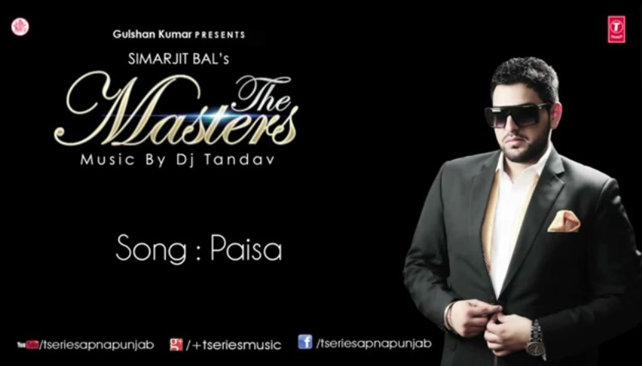 Paisa Song by G.Sonu __ The Masters Album