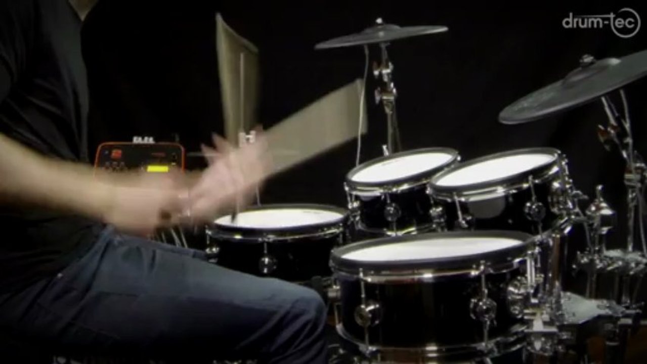 drum-tec Diabolo Black with drumIt five 2Box modul