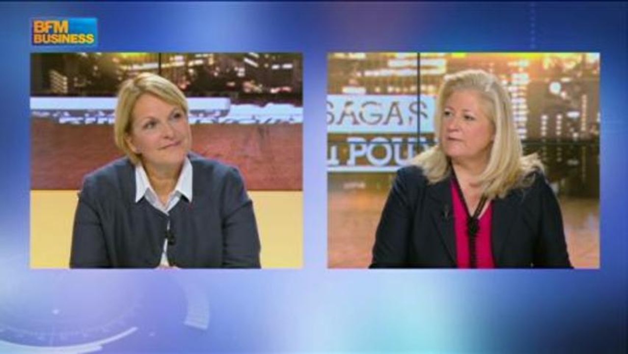 Françoise Gri, DG de Pierre & Vacances Center Parcs, dans Les  Sagas du Pouvoir - 19 juillet 2/4
