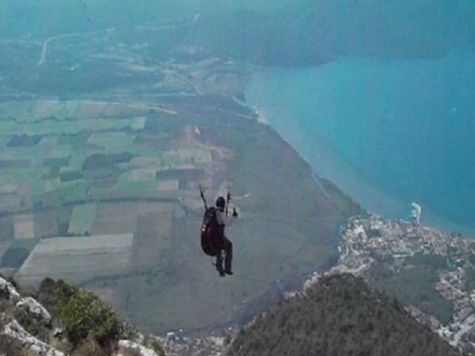 Gökova Sakartepe Yeni Pistten  İlk Uçuş