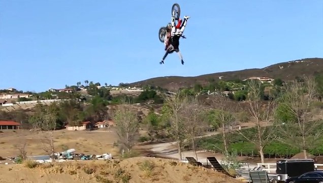 Wes Agee Training For 2013 X Games Moto X Freestyle