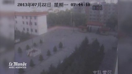 Images du séisme survenu dans le nord-ouest de la Chine