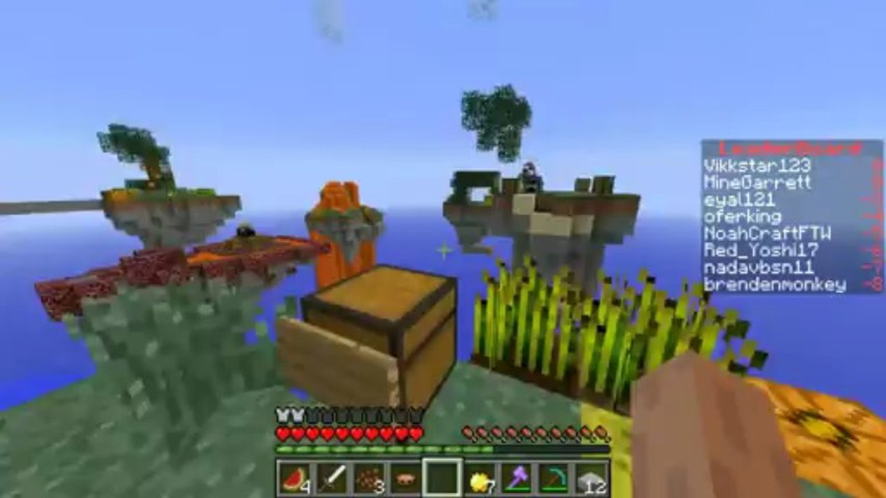 Minecraft Sky Wars #1 with Vikkstar123, Gizzy14Gazza, NoahCraftFTW & Palmerater