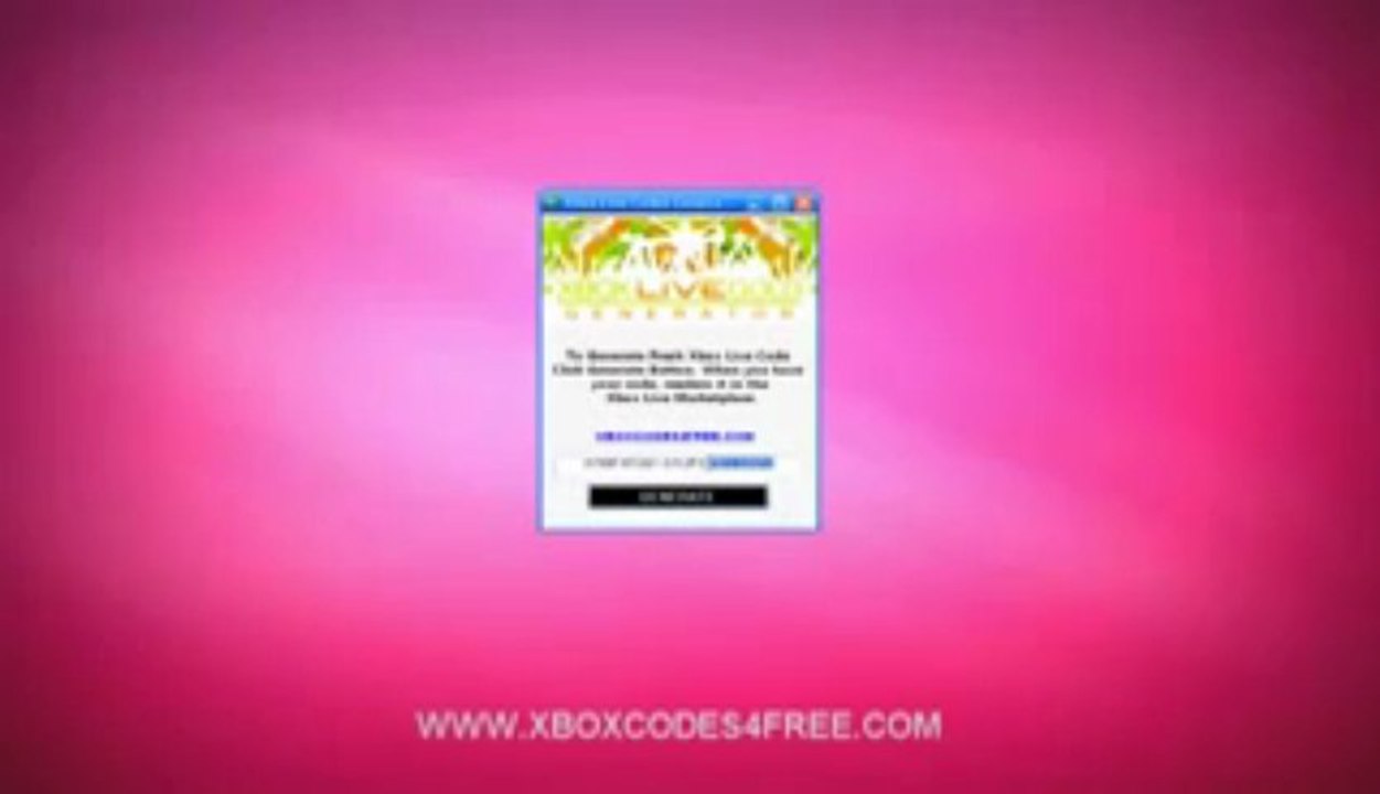 Xbox Live Codes Generator UPDATED MAY 2013 ) + Download