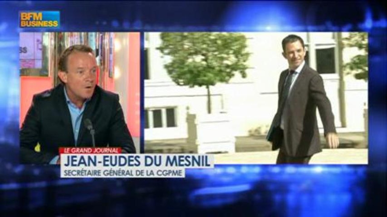 Jean-Eudes Du Mesnil, secrétaire général de la CGPME, dans Le Grand Journal - 23 juillet 1/6