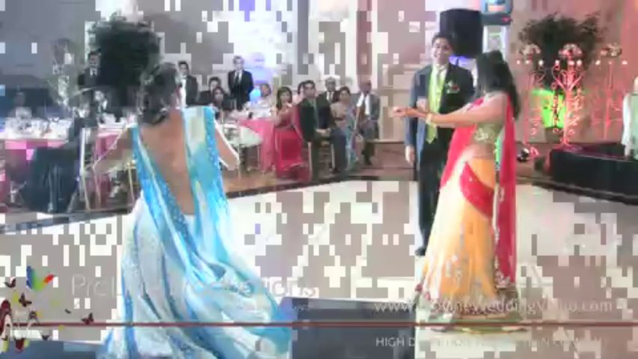 Indian Wedding Dance at Wilshire Grand Hotel, West Orange NJ (Sheetal and Dipesh)