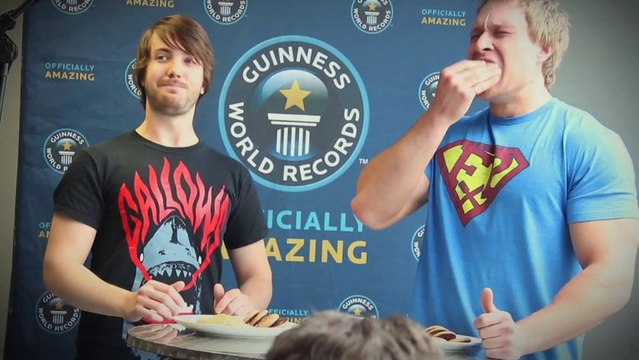 Furious Pete Sets New Jaffa Cake Eating Record Guinness World Records