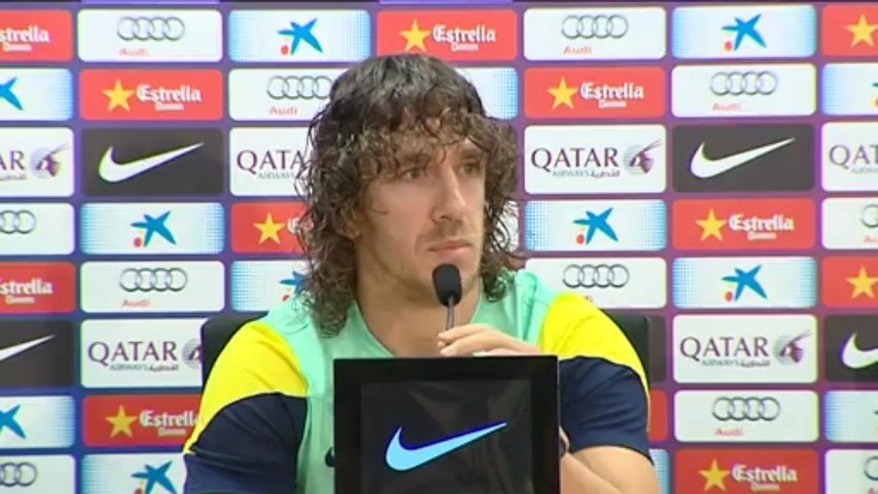 Puyol: "Aún estamos tocados, pero Tito nos pidió que lo diésemos todo"