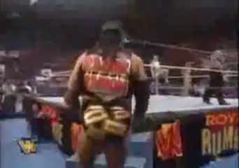 Razor Ramon entrance VS Goldust