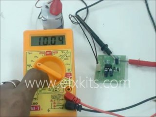Step Up 6 Volt DC to 12 Volt DC Using 555 Timer