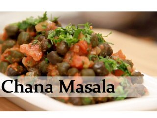 Chana Masala -  Spicy Chickpea Salad - Vegetarian Recipe By Ruchi Bharani [HD]