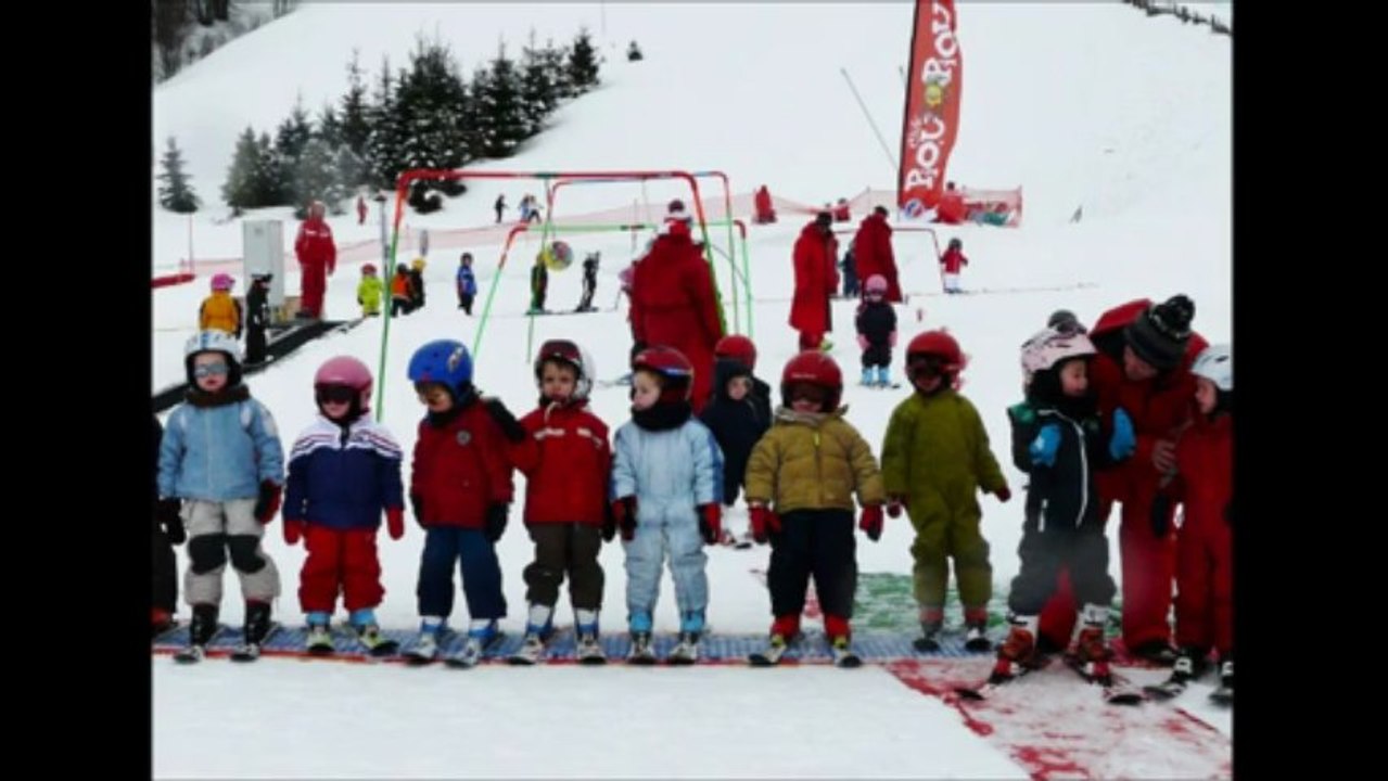 ski super besse matthieu en mars 2013 au club piou piou