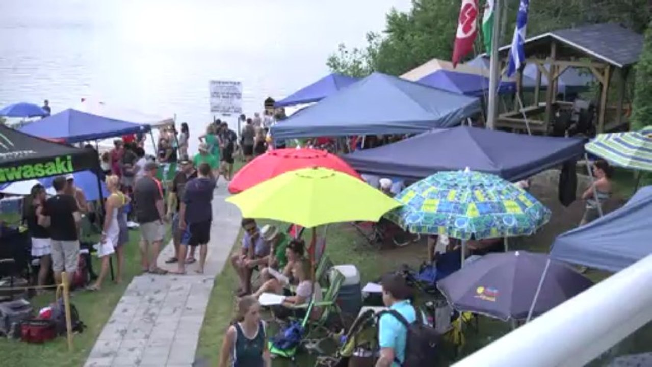 Compétition de canoë-kayak