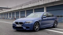 Présentation statique de la nouvelle BMW M5 2013