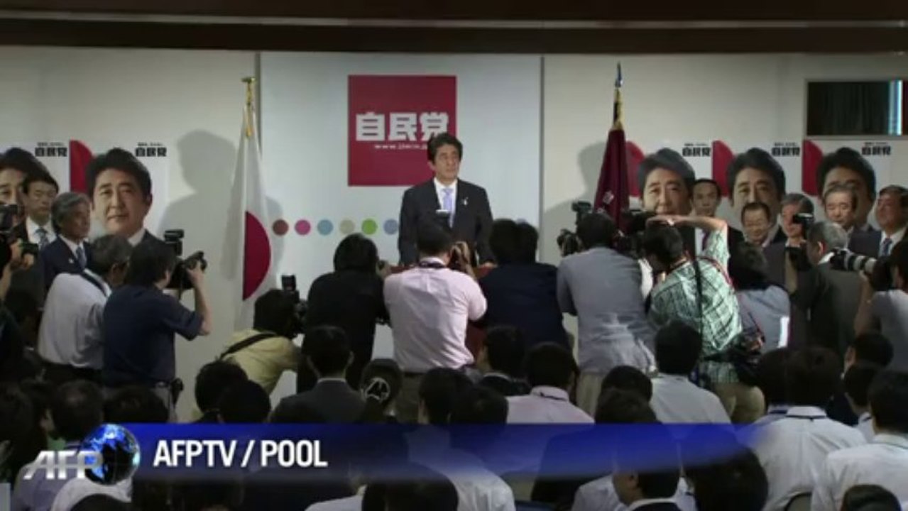 Japan PM pledges reforms after election win