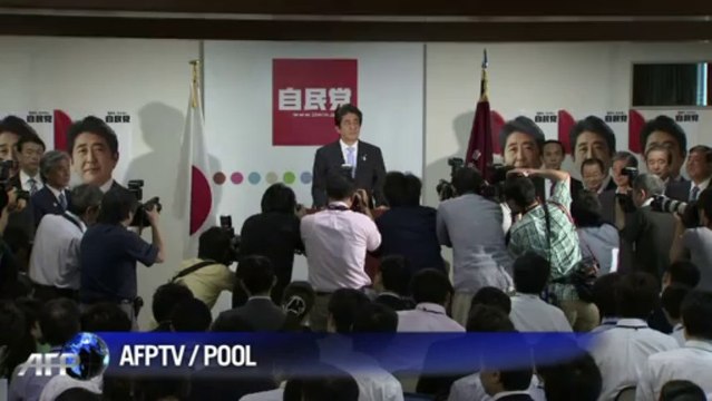 Japan PM pledges reforms after election win
