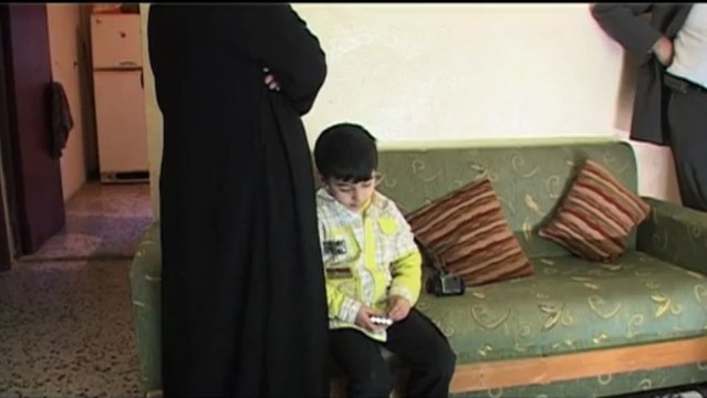 Trablous (Liban) 03/02/2012 visit to a Syrian a refugee family