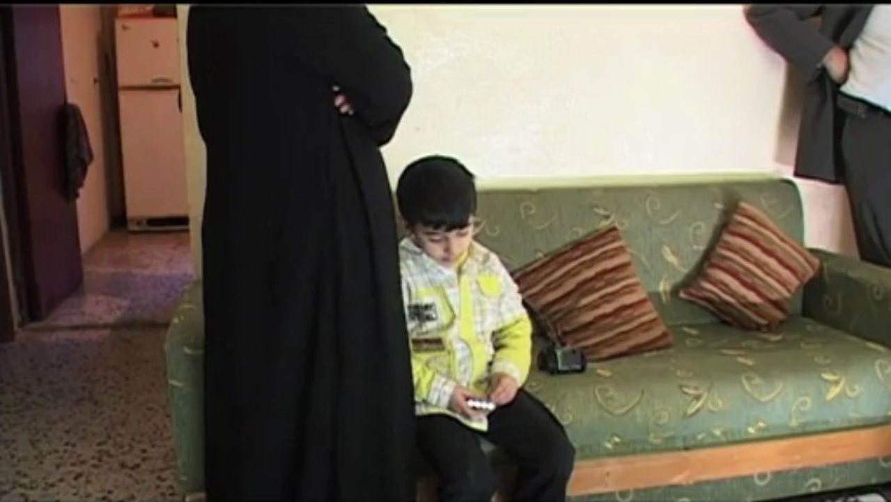 Trablous (Liban) 03/02/2012  visit to a Syrian a refugee family