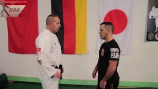 Hugo Matos Martial Artist Pulling Ears Technique Demo