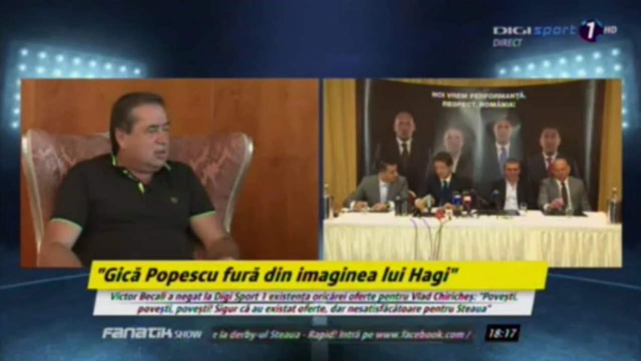Ioan Niculae despre Gica Popescu - FANATIK SHOW