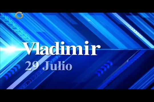 Vladimir a la 1 llega a Globovision el próximo lunes 29 de julio