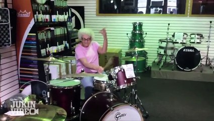 Grandma Drummer | Amazing Skills Like A Pro