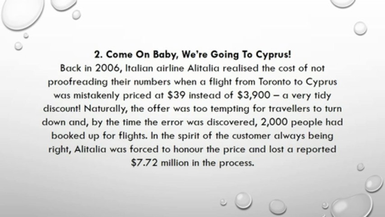 My Top 5 Embarrassing and Costly Proofreading Mistakes