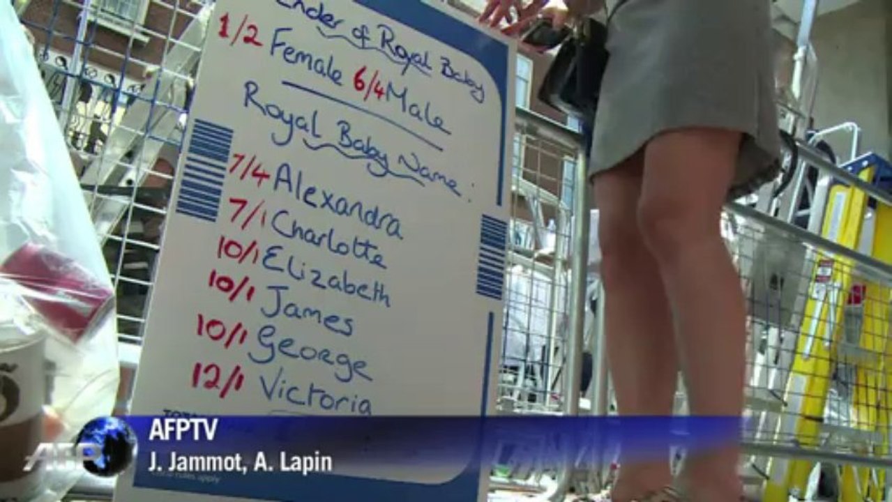 Londres: un Français veut offrir des cadeaux au bébé royal