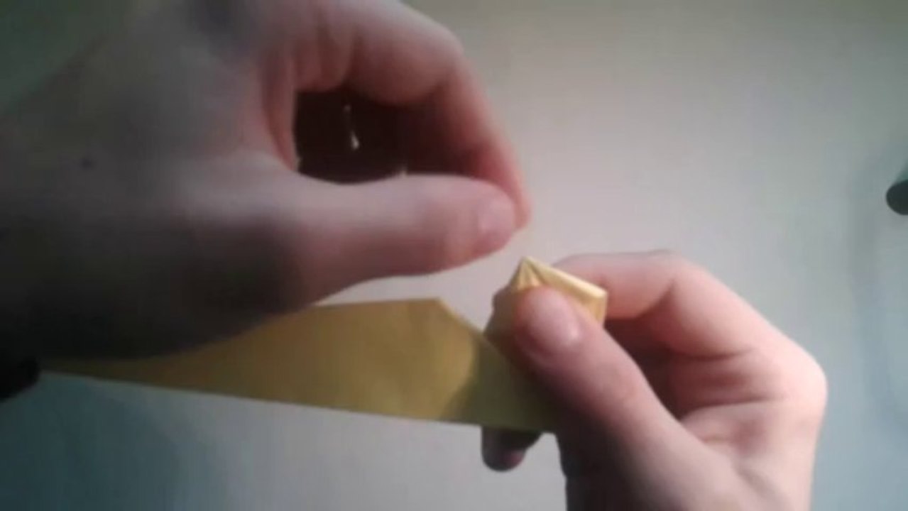 Origami - How to make an easy cat