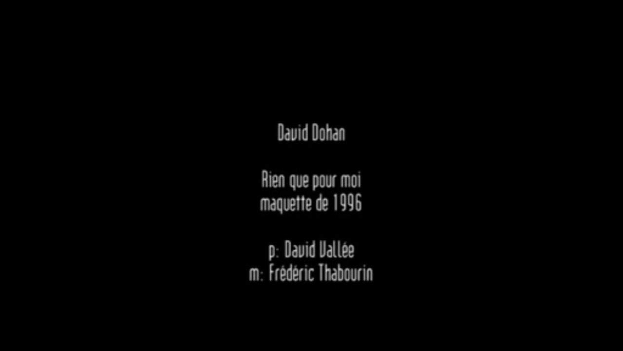 Rien que pour moi