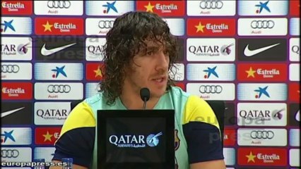 Puyol, sobre Tito: "El equipo ha quedado tocado"