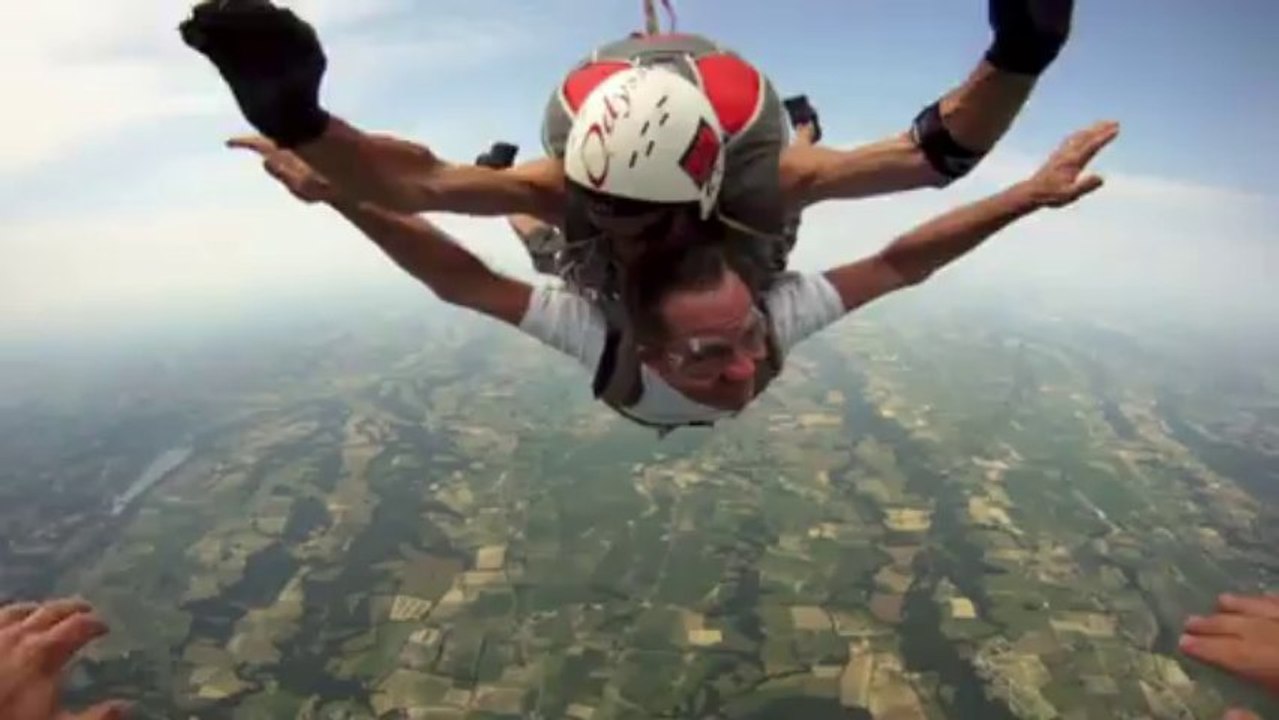 Chute libre pour mon anniversaire !