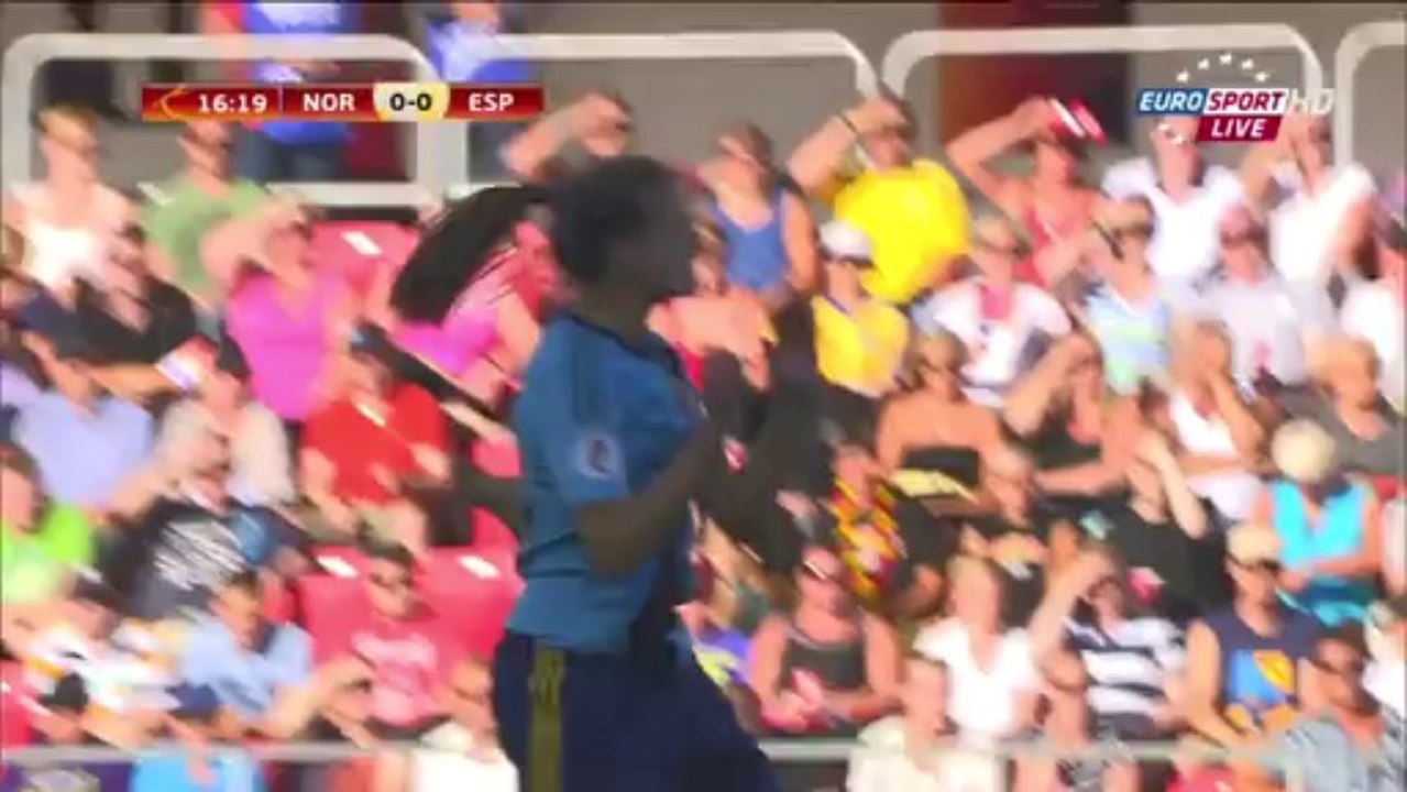 Noruega 3 - 1 España UEFA Women Euro 2013 Suecia 1ª Parte