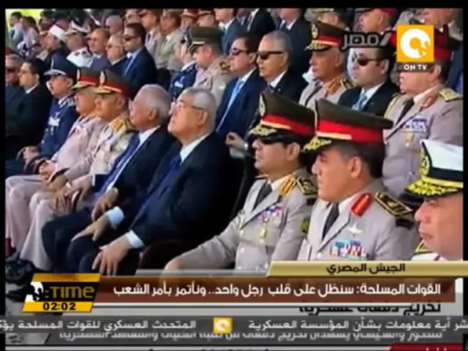القوات المسلحة: سنظل على قلب رجل واحد .. ونأتمر بأمر الشعب