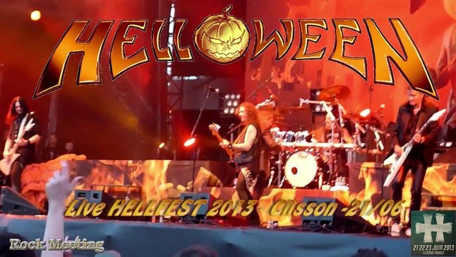 HELLOWEEN HELLFEST 2013 Straight Out of Hell Clisson