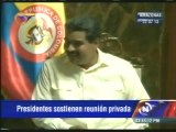 Presidentes de Venezuela y Colombia a pocos minutos de comenzar reunión en Puerto Ayacucho