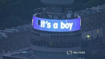 Prince William's wife Kate gives birth to baby boy