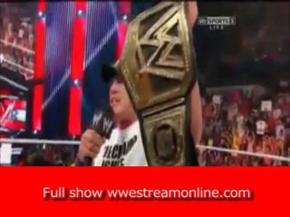 WWE RAW 22nd July 2013 streaming