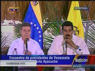 Gobiernos de Venezuela y Colombia trabajarán en conjunto por la seguridad, energía y el comercio