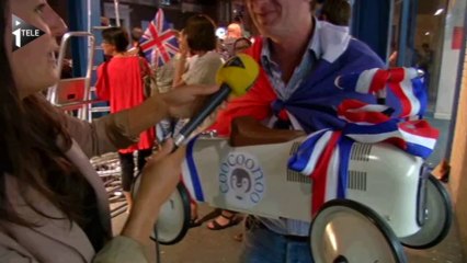 Ces Français venus fêter le bébé royal
